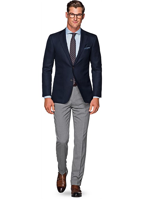 Veste_Bleu_marine_Unicolore_Havana_C847