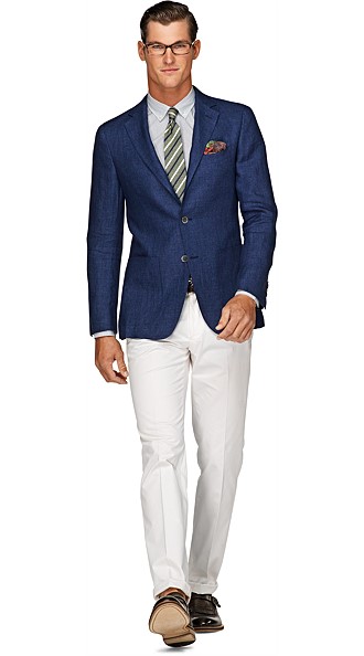 Jacket_Blue_Plain_Havana_C542E Jacket_Blue_Plain_Havana_C542E