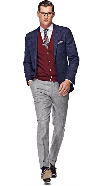 Jacket_Blue_Plain_Havana_C709 Jacket_Blue_Plain_Havana_C709