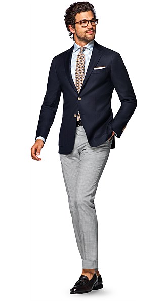 Jacket_Blue_Plain_Havana_C839I Jacket_Blue_Plain_Havana_C839I