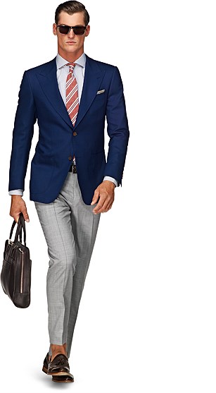 Jacket_Blue_Plain_Washington_C551 Jacket_Blue_Plain_Washington_C551