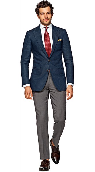 Jacket_Blue_Plain_Washington_C821I Jacket_Blue_Plain_Washington_C821I