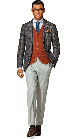 Jacket_Brown_Check_Havana_C779I Jacket_Brown_Check_Havana_C779I