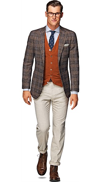 Jacket_Brown_Check_Havana_C780I Jacket_Brown_Check_Havana_C780I