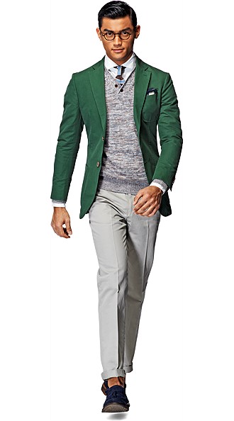 Jacket_Green_Plain_Copenhagen_C740I Jacket_Green_Plain_Copenhagen_C740I