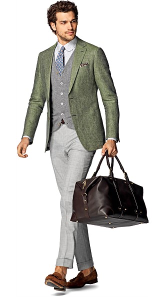 Jacket_Green_Plain_Havana_C824I Jacket_Green_Plain_Havana_C824I