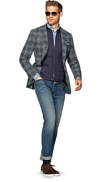 Havana Grey Check