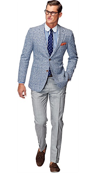 Jacket_Light_Blue_Check_Havana_C758 Jacket_Light_Blue_Check_Havana_C758