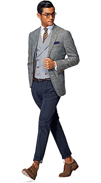 Jacket_Light_Blue_Plain_Havana_C744 Jacket_Light_Blue_Plain_Havana_C744