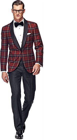 Jacket_Red_Check_Tuxedo_C714 Jacket_Red_Check_Tuxedo_C714