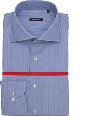 BLUE_SHIRT_Single_Cuff_H3111