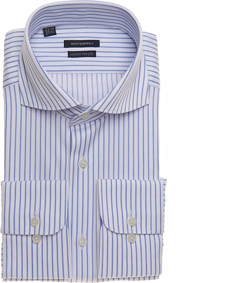 BLUE_SHIRT_Single_Cuff_H3805