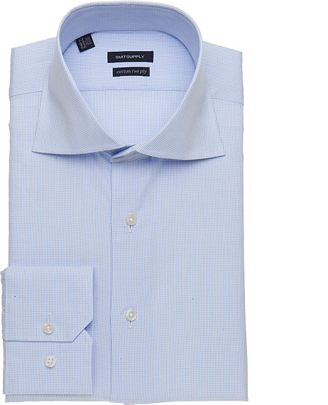 BLUE_SHIRT_Single_Cuff_H3836