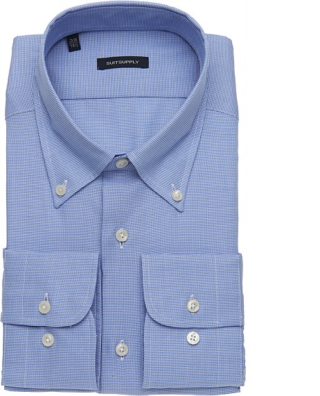 BLUE_SHIRT_Single_Cuff_H3895