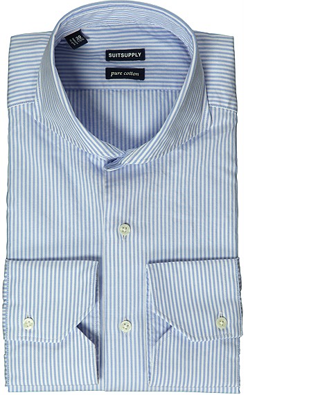 BLUE_WASHED_SHIRT_Single_Cuff_H3948 BLUE_WASHED_SHIRT_Single_Cuff_H3948