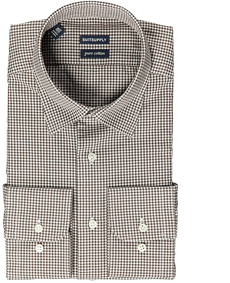 BROWN_WASHED_SHIRT_Single_Cuff_H3952