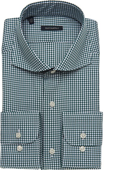 GREEN_SHIRT_Single_Cuff_H3867