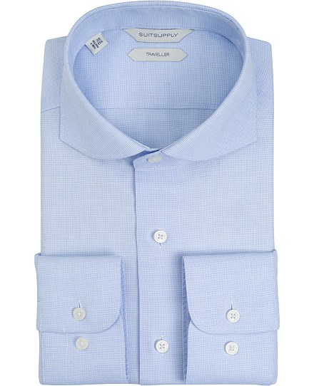Light Blue Faux Uni