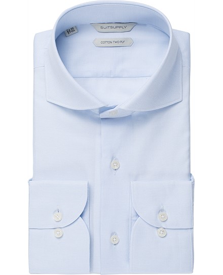 Light Blue Faux Uni