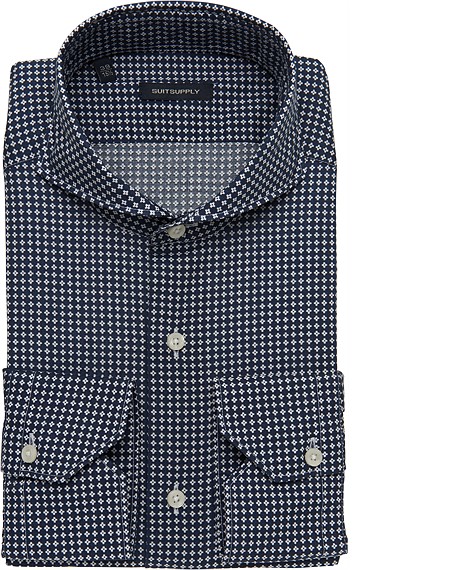 NAVY_WASHED_SHIRT_Single_Cuff_H3916