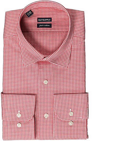 RED_WASHED_SHIRT_Single_Cuff_H3951