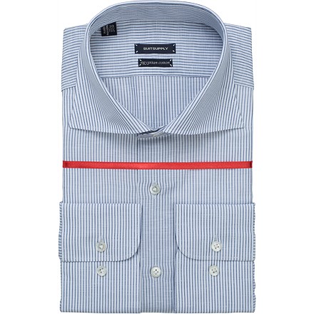 Chemise_Bleu_Simple_manchette_H4718