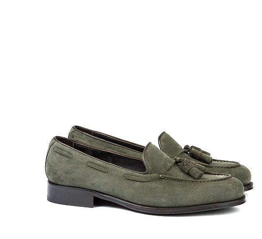 green loafer