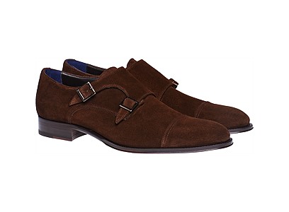 BROWN_DOUBLE_MONK_STRAP_FW131231 BROWN_DOUBLE_MONK_STRAP_FW131231