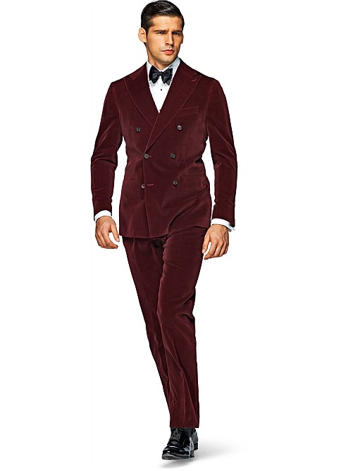 Suit_Red_Plain_Soho_P3446 Suit_Red_Plain_Soho_P3446