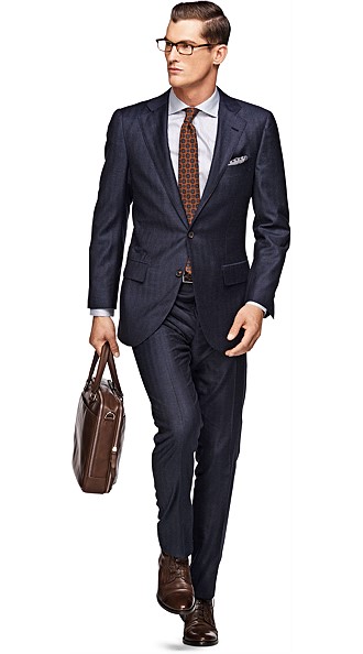 Suit_Blue_Plain_La_Spalla_P3722I Suit_Blue_Plain_La_Spalla_P3722I