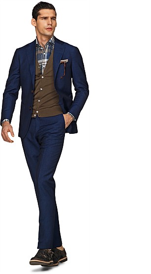 Suit_Blue_Plain_Havana_P3500E