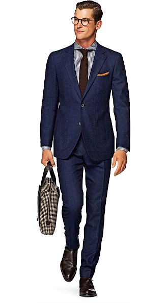 Suit_Blue_Plain_Havana_P3962I Suit_Blue_Plain_Havana_P3962I
