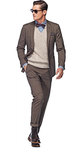 Suit_Brown_Plain_Copenhagen_P3655I Suit_Brown_Plain_Copenhagen_P3655I