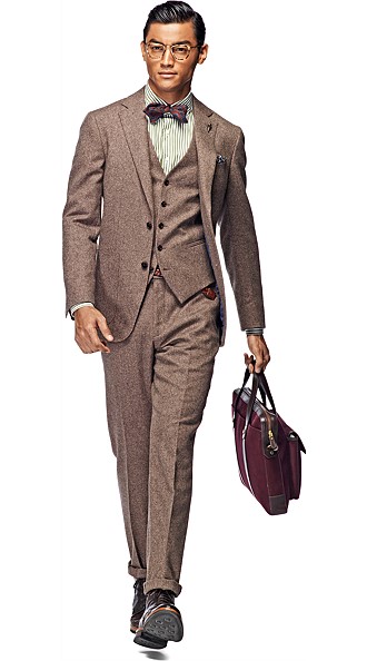 Suit_Brown_Plain_Havana_P3653 Suit_Brown_Plain_Havana_P3653