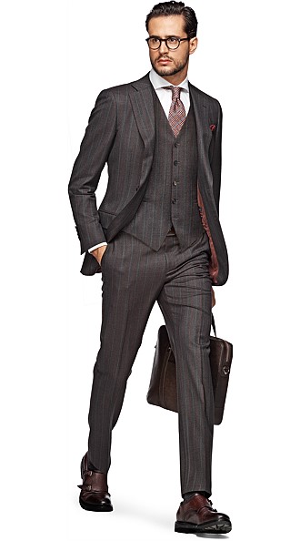 Suit_Brown_Stripe_Lazio_P3744I Suit_Brown_Stripe_Lazio_P3744I