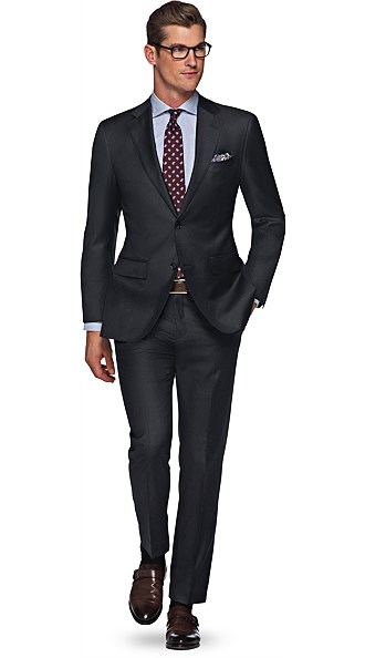 Suit_Dark_Grey_Plain_Napoli_P2525I Suit_Dark_Grey_Plain_Napoli_P2525I