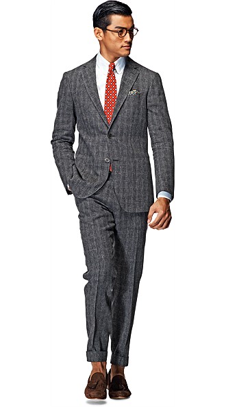 Suit_Grey_Check_Havana_P3863 Suit_Grey_Check_Havana_P3863