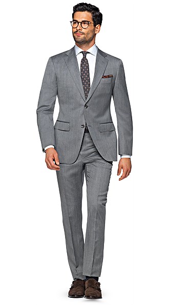 Napoli Grey Herringbone