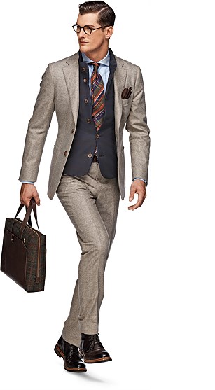 Suit_Light_Brown_Plain_Havana_P3732 Suit_Light_Brown_Plain_Havana_P3732