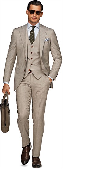 Suit_Light_Brown_Plain_Lazio_P3523