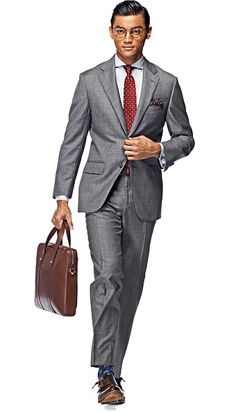 Napoli Light Grey Faux Uni