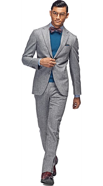 Suit_Light_Grey_Herringbone_Havana_P3730 Suit_Light_Grey_Herringbone_Havana_P3730