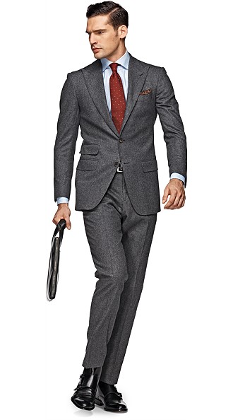 Suit_Light_Grey_Plain_Washington_P3690 Suit_Light_Grey_Plain_Washington_P3690