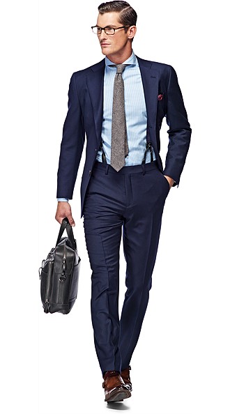 Suit_Navy_Plain_La_Spalla_P3669I Suit_Navy_Plain_La_Spalla_P3669I