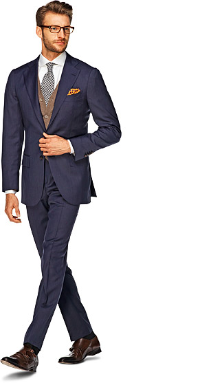 Suit_Blue_Plain_La_Spalla_P3343