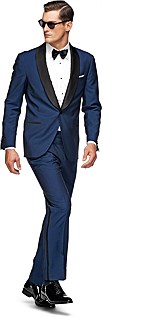 Tuxedo Blue Plain - Complete set Tuxedo Blue Plain - Complete set