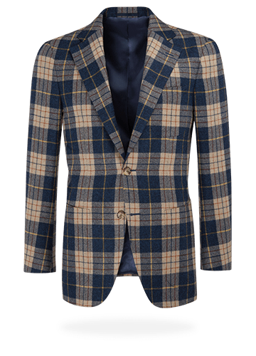 Jacket Brown Check Jort C884i | Suitsupply Online Store