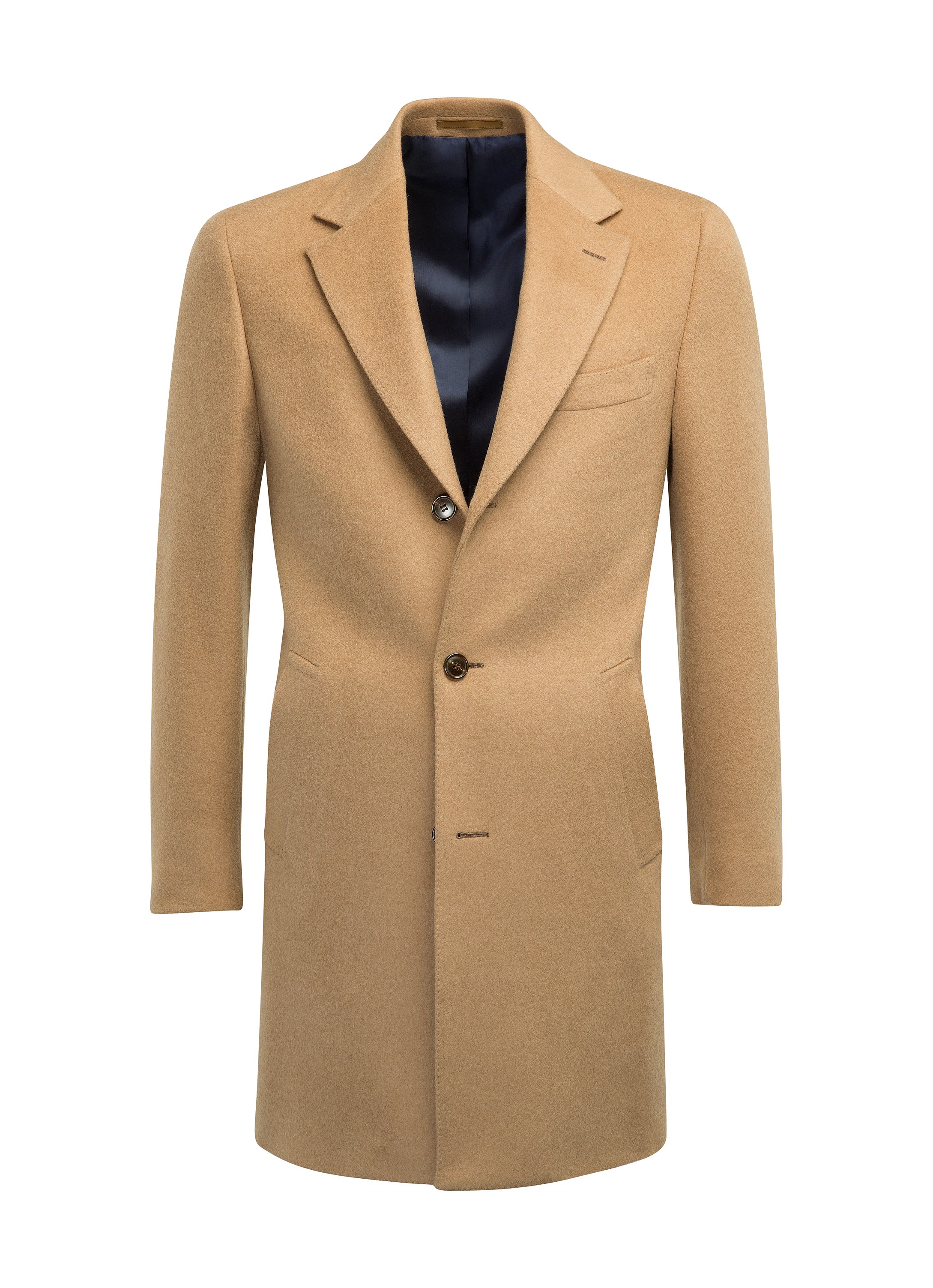 Light Brown Overcoat J407i | Suitsupply Online Store