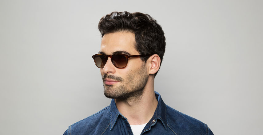 Brown Round Sunglasses Sg0090703 | Suitsupply Online Store