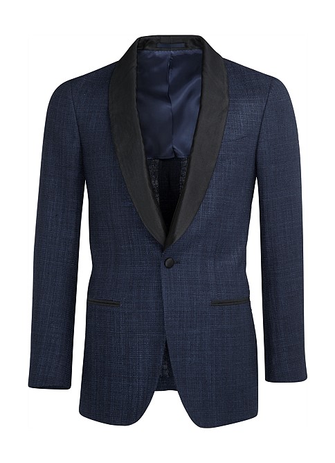 Jacket Blue Plain Manhattan C855i | Suitsupply Online Store